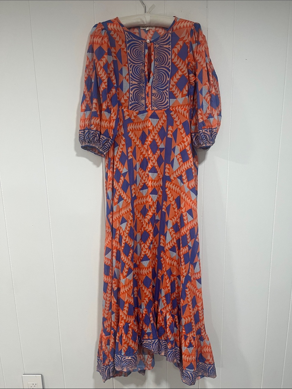 MAREA Geometric Maxi Dress S